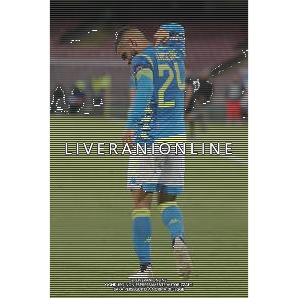 NAPOLI - LIVERPOOL CHAMPIONS LEAGUE 03 OTTOBRE 2018 NELLA FOTO ESULTANZA DOPO IL GOL DI LORENZO INSIGNE ©MOSCA / AGENZIA ALDO LIVERANI SAS