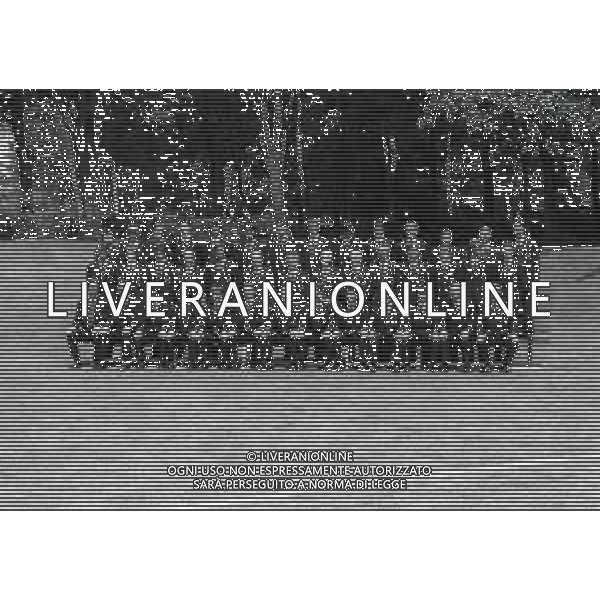 1994 MILANELLO FOTO UFFICIALE NAZIONALE ITALIANA PRIMA DEI MONDIALI USA 94 NELLA FOTO LA FORMAZIONE DELLA NAZIONALE ITALIANA AG ALDO LIVERANI SAS