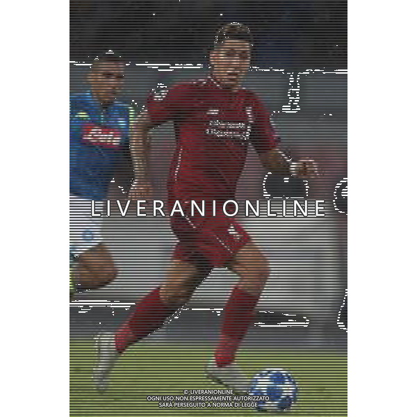 03-10-2018 NAPOLI LIVERPOOL CHAMPIONS LEAGUE NELLA FOTO: ROBERTO FIRMINO FOTO MOSCA, AG. LIVERANI