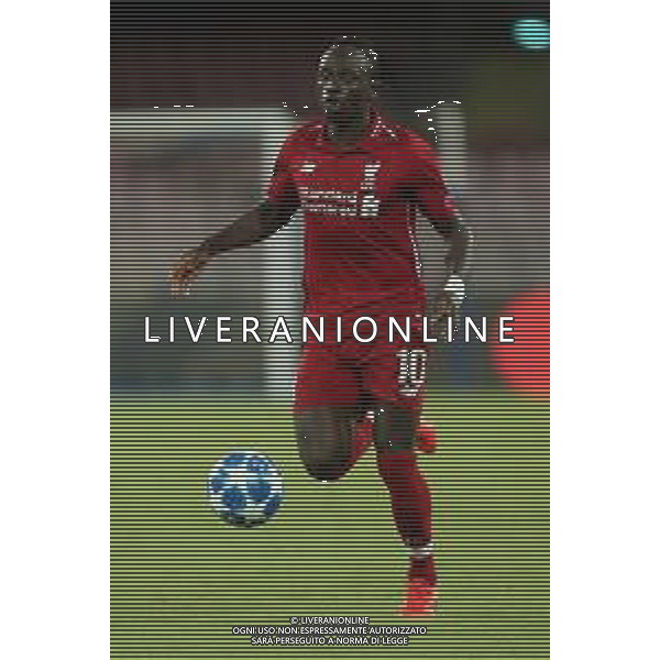 03-10-2018 NAPOLI LIVERPOOL CHAMPIONS LEAGUE NELLA FOTO: SADIO MANÉ FOTO MOSCA, AG. LIVERANI