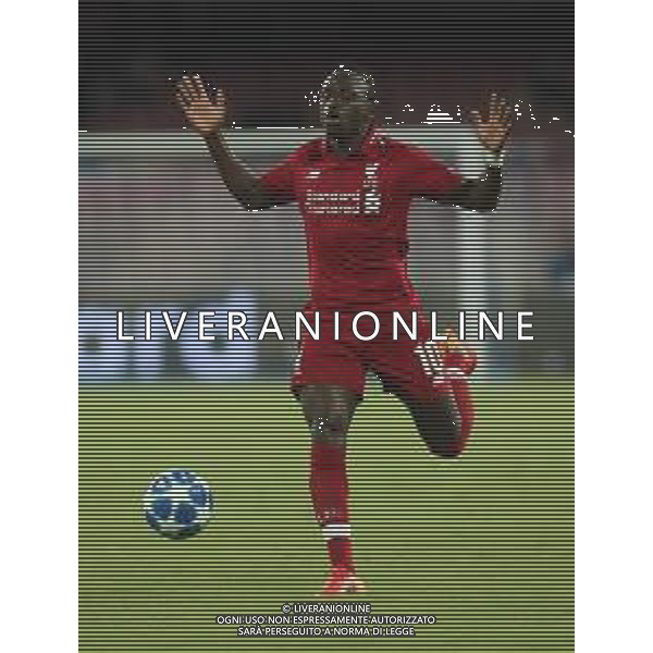03-10-2018 NAPOLI LIVERPOOL CHAMPIONS LEAGUE NELLA FOTO: SADIO MANÉ FOTO MOSCA, AG. LIVERANI