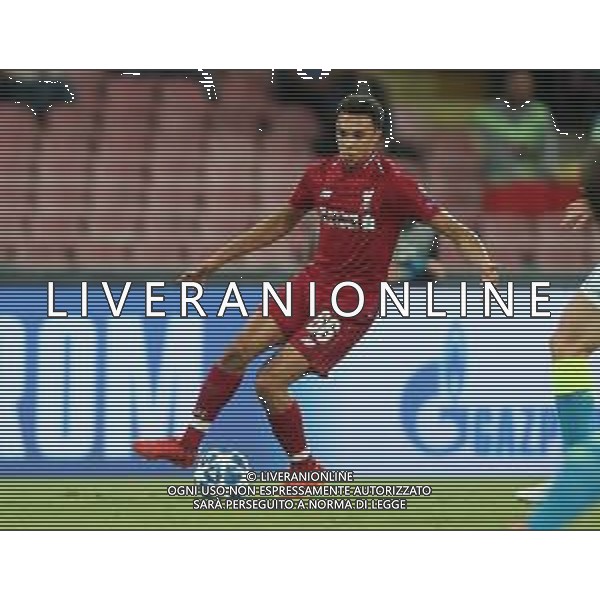 03-10-2018 NAPOLI LIVERPOOL CHAMPIONS LEAGUE NELLA FOTO: TRENT ALEXANDER-ARNOLD FOTO MOSCA, AG. LIVERANI