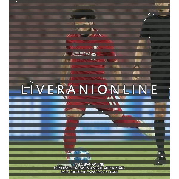 03-10-2018 NAPOLI LIVERPOOL CHAMPIONS LEAGUE NELLA FOTO: MOHAMED SALAH FOTO MOSCA, AG. LIVERANI