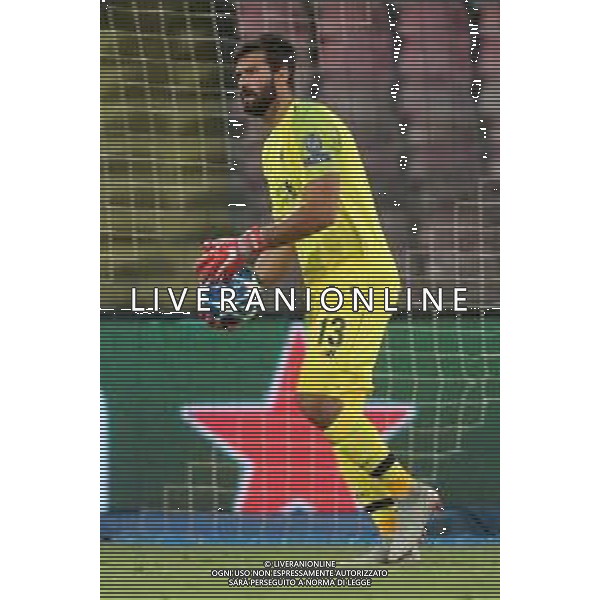 03-10-2018 NAPOLI LIVERPOOL CHAMPIONS LEAGUE NELLA FOTO: ALISSON BECKER FOTO MOSCA, AG. LIVERANI