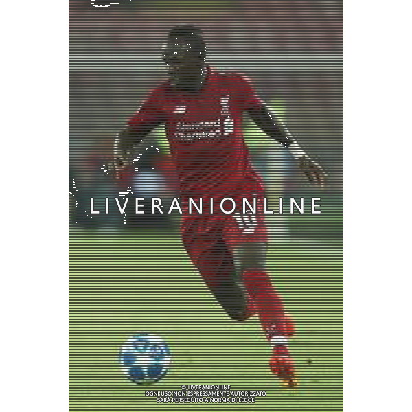 03-10-2018 NAPOLI LIVERPOOL CHAMPIONS LEAGUE NELLA FOTO: SADIO MANÉ FOTO MOSCA, AG. LIVERANI