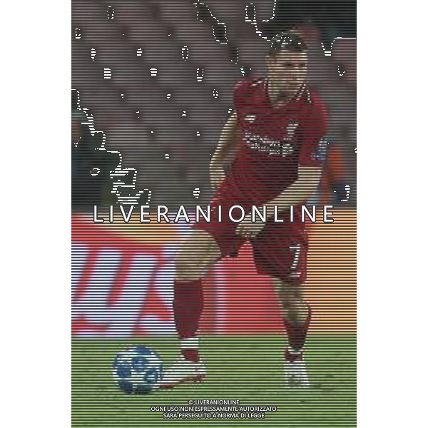 03-10-2018 NAPOLI LIVERPOOL CHAMPIONS LEAGUE NELLA FOTO: JAMES MILNER FOTO MOSCA, AG. LIVERANI