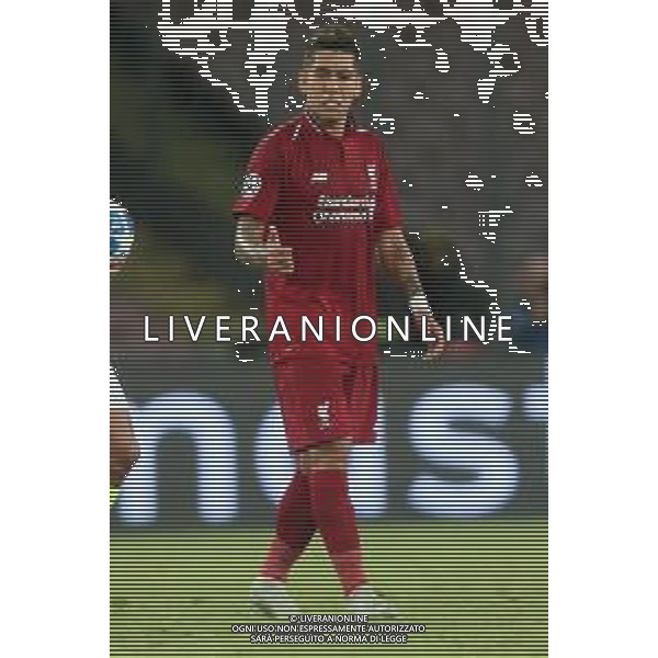 03-10-2018 NAPOLI LIVERPOOL CHAMPIONS LEAGUE NELLA FOTO: ROBERTO FIRMINO FOTO MOSCA, AG. LIVERANI