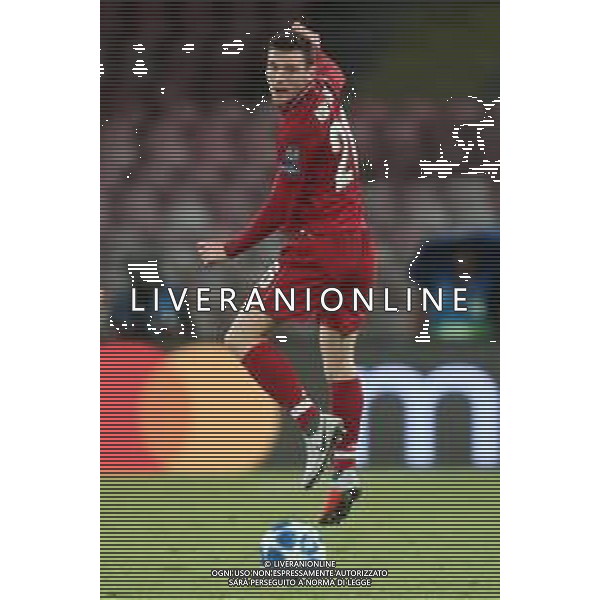 03-10-2018 NAPOLI LIVERPOOL CHAMPIONS LEAGUE NELLA FOTO: ANDREW ROBERTSON FOTO MOSCA, AG. LIVERANI