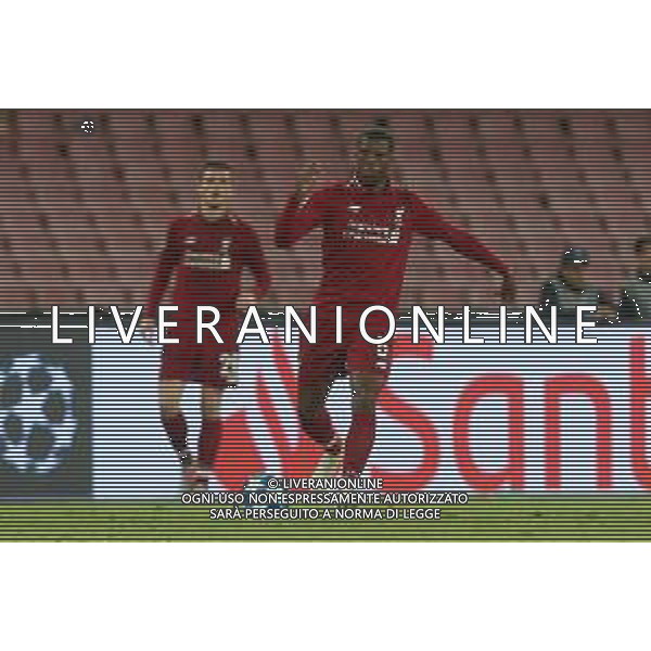 03-10-2018 NAPOLI LIVERPOOL CHAMPIONS LEAGUE NELLA FOTO: GEORGINIO WIJNALDUM FOTO MOSCA, AG. LIVERANI
