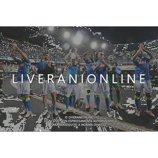 03-10-2018 NAPOLI LIVERPOOL CHAMPIONS LEAGUE NELLA FOTO: FINE GARA NAPOLI FOTO MOSCA, AG. LIVERANI