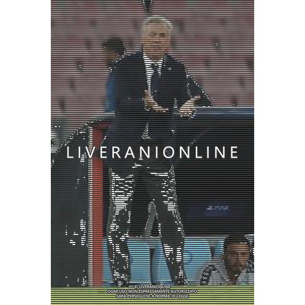 03-10-2018 NAPOLI LIVERPOOL CHAMPIONS LEAGUE NELLA FOTO: CARLO ANCELOTTI FOTO MOSCA, AG. LIVERANI