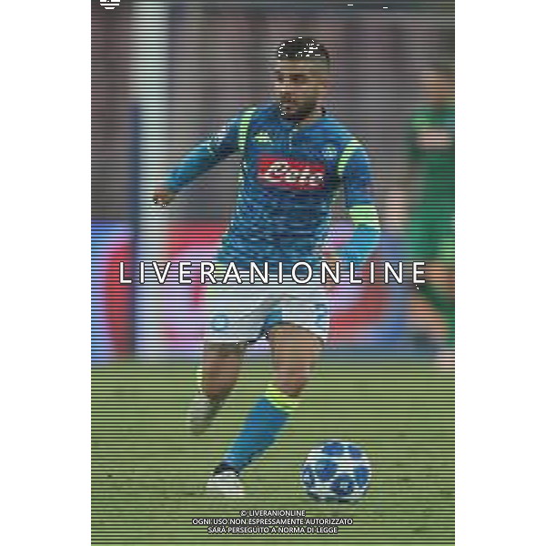03-10-2018 NAPOLI LIVERPOOL CHAMPIONS LEAGUE NELLA FOTO: LORENZO INSIGNE FOTO MOSCA, AG. LIVERANI