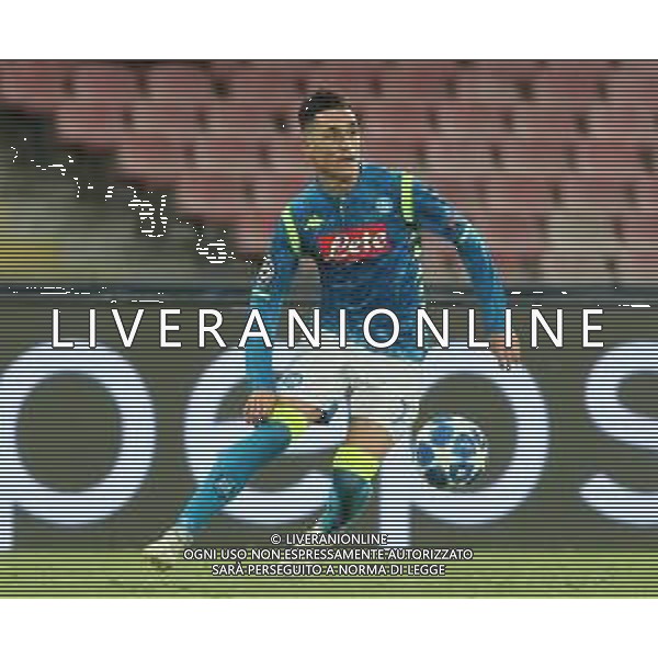 03-10-2018 NAPOLI LIVERPOOL CHAMPIONS LEAGUE NELLA FOTO: JOSE\'CALLEJON FOTO MOSCA, AG. LIVERANI