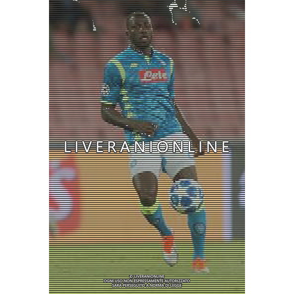 03-10-2018 NAPOLI LIVERPOOL CHAMPIONS LEAGUE NELLA FOTO: KALIDOU KOULIBALY FOTO MOSCA, AG. LIVERANI