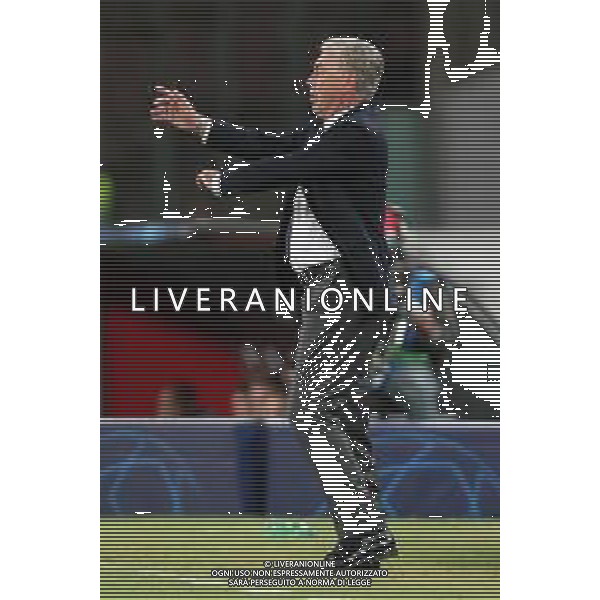 03-10-2018 NAPOLI LIVERPOOL CHAMPIONS LEAGUE NELLA FOTO: CARLO ANCELOTTI FOTO MOSCA, AG. LIVERANI