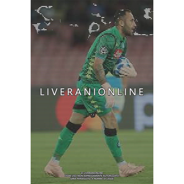 03-10-2018 NAPOLI LIVERPOOL CHAMPIONS LEAGUE NELLA FOTO: DAVID OSPINA FOTO MOSCA, AG. LIVERANI