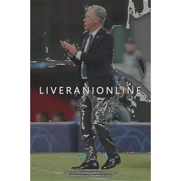03-10-2018 NAPOLI LIVERPOOL CHAMPIONS LEAGUE NELLA FOTO: CARLO ANCELOTTI FOTO MOSCA, AG. LIVERANI