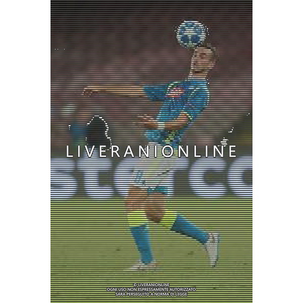 03-10-2018 NAPOLI LIVERPOOL CHAMPIONS LEAGUE NELLA FOTO: FABIAN RUIZ FOTO MOSCA, AG. LIVERANI
