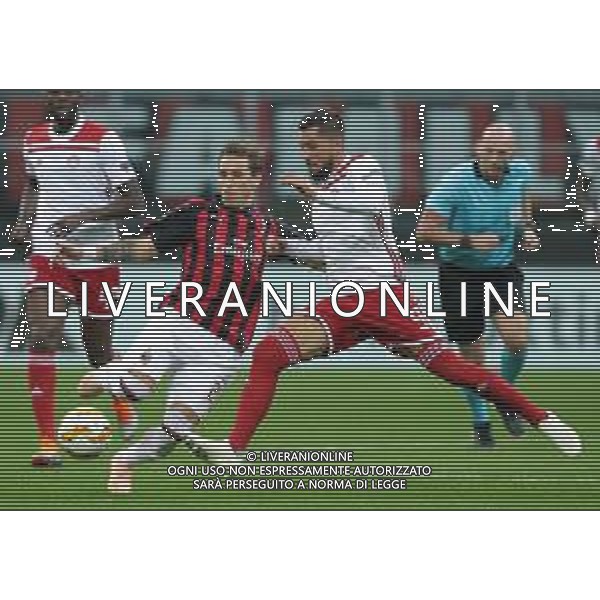 UEFA Europa League 2018/2019 Group Stage F Milano - 04.10.2018 Milan-Olympiacos Nella Foto:biglia guerrero /Ph.Vitez-Ag. Aldo Liverani