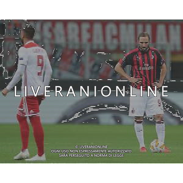 UEFA Europa League 2018/2019 Group Stage F Milano - 04.10.2018 Milan-Olympiacos Nella Foto:delusione higuain al gol di guerrero /Ph.Vitez-Ag. Aldo Liverani