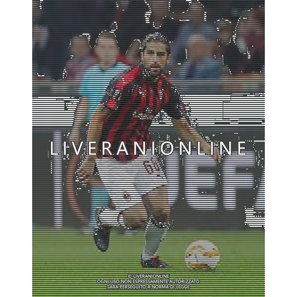 UEFA Europa League 2018/2019 Group Stage F Milano - 04.10.2018 Milan-Olympiacos Nella Foto:Ricardo Rodriguez /Ph.Vitez-Ag. Aldo Liverani