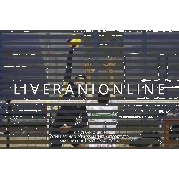 Rimini Volley Cup 2018 quadrangolare di volley maschile - Calzedonia Verona vs la Kioene Padova 06/10/2018 nella foto: attacco Manavinezhad ©Claudio Zamagni/Agenzia Aldo Liverani / AGENZIA ALDO LIVERANI SAS