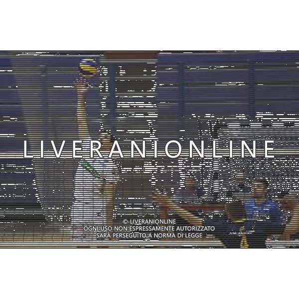 Rimini Volley Cup 2018 quadrangolare di volley maschile - Calzedonia Verona vs la Kioene Padova 06/10/2018 nella foto: Attacco Ferrato Leonardo ©Claudio Zamagni/Agenzia Aldo Liverani / AGENZIA ALDO LIVERANI SAS