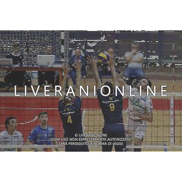 Rimini Volley Cup 2018 quadrangolare di volley maschile - Calzedonia Verona vs la Kioene Padova 06/10/2018 nella foto: Attacco Randazzo Luigi ©Claudio Zamagni/Agenzia Aldo Liverani / AGENZIA ALDO LIVERANI SAS