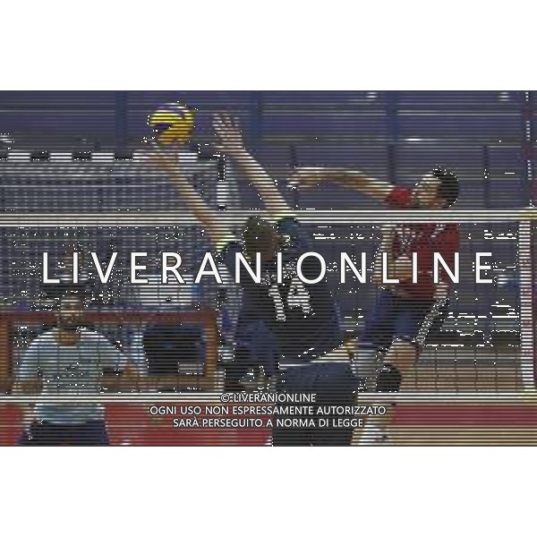 Rimini Volley Cup 2018 quadrangolare di volley maschile - Revivre Axopower Milano vs Top Volley Latina 06/10/2018 nella foto: Attacco Maar stephen ©Claudio Zamagni/Agenzia Aldo Liverani