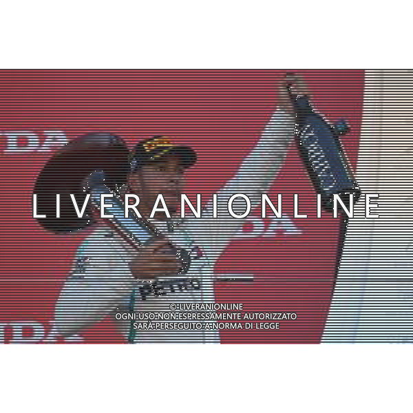 1st place Lewis Hamilton (GBR) Mercedes AMG F1 W09. 07.10.2018. Formula 1 World Championship, Rd 17, Japanese Grand Prix, Suzuka, Japan, Race Day. / AGENZIA ALDO LIVERANI SAS - ITALY ONLY EDITORIAL USE ONLY - F1 Gp GIAPPONE GARA 07.10.2018.