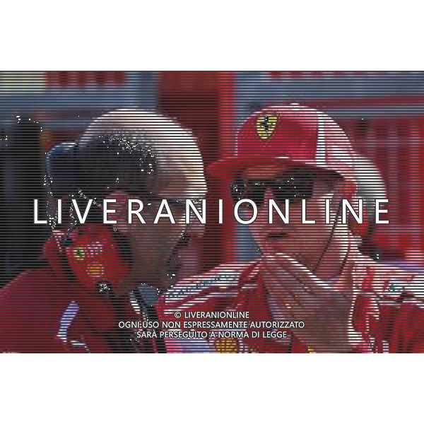 Kimi Raikkonen (FIN) Ferrari on the grid. 07.10.2018. Formula 1 World Championship, Rd 17, Japanese Grand Prix, Suzuka, Japan, Race Day. / AGENZIA ALDO LIVERANI SAS - ITALY ONLY EDITORIAL USE ONLY - F1 Gp GIAPPONE GARA 07.10.2018.