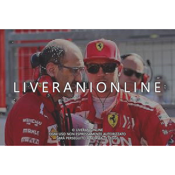 Kimi Raikkonen (FIN) Ferrari on the grid. 07.10.2018. Formula 1 World Championship, Rd 17, Japanese Grand Prix, Suzuka, Japan, Race Day. / AGENZIA ALDO LIVERANI SAS - ITALY ONLY EDITORIAL USE ONLY - F1 Gp GIAPPONE GARA 07.10.2018.