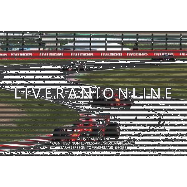 Sebastian Vettel (GER) Ferrari SF71H. 07.10.2018. Formula 1 World Championship, Rd 17, Japanese Grand Prix, Suzuka, Japan, Race Day. / AGENZIA ALDO LIVERANI SAS - ITALY ONLY EDITORIAL USE ONLY - F1 Gp GIAPPONE GARA 07.10.2018.