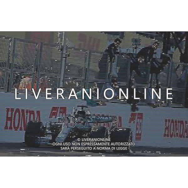 Lewis Hamilton (GBR) Mercedes AMG F1 07.10.2018. Formula 1 World Championship, Rd 17, Japanese Grand Prix, Suzuka, Japan, Race Day. / AGENZIA ALDO LIVERANI SAS - ITALY ONLY EDITORIAL USE ONLY - F1 Gp GIAPPONE GARA 07.10.2018.