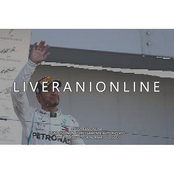Lewis Hamilton (GBR) Mercedes AMG F1 07.10.2018. Formula 1 World Championship, Rd 17, Japanese Grand Prix, Suzuka, Japan, Race Day. / AGENZIA ALDO LIVERANI SAS - ITALY ONLY EDITORIAL USE ONLY - F1 Gp GIAPPONE GARA 07.10.2018.