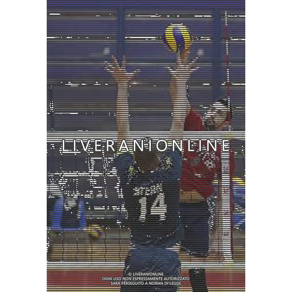 Rimini Volley Cup 2018 quadrangolare di volley maschile - Revivre Axopower Milano vs Top Volley Latina 06/10/2018 nella foto: Maar stephen ©Claudio Zamagni/Agenzia Aldo Liverani