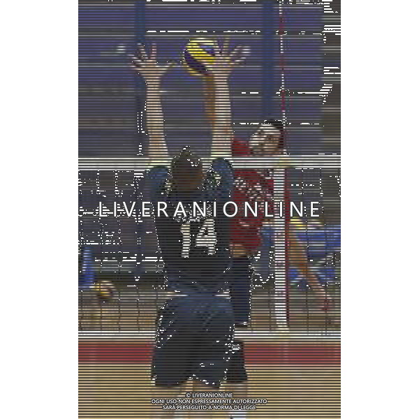Rimini Volley Cup 2018 quadrangolare di volley maschile - Revivre Axopower Milano vs Top Volley Latina 06/10/2018 nella foto: Maar stephen ©Claudio Zamagni/Agenzia Aldo Liverani