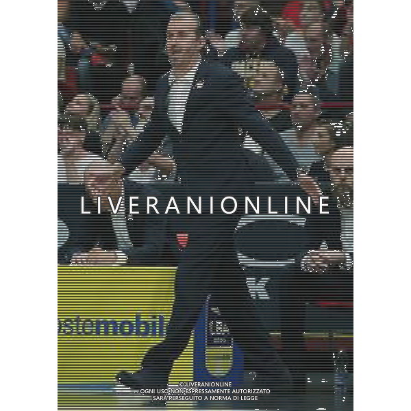 LBA Lega Basket Serie A 2018/2019 Giornata 1 Milano - 07.10.2018 AIX Armani Echange Milano-Happy Casa Brindisi Nella Foto:Simone Pianigiani /Ph.Vitez-Ag. Aldo Liverani