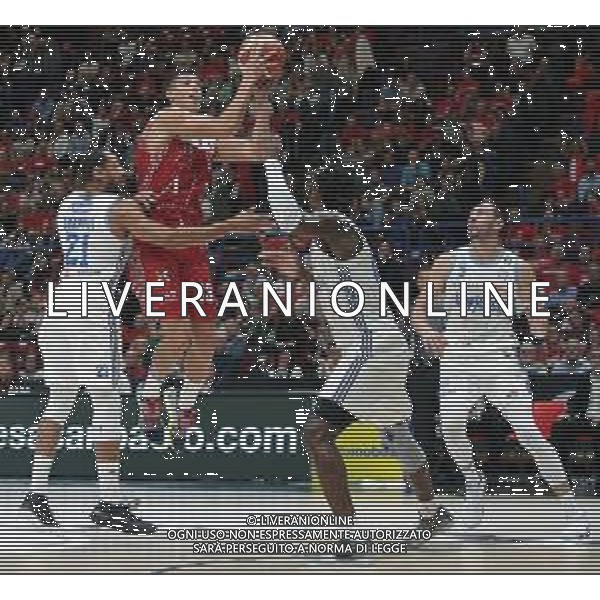 LBA Lega Basket Serie A 2018/2019 Giornata 1 Milano - 07.10.2018 AIX Armani Echange Milano-Happy Casa Brindisi Nella Foto:Fontecchio Simone /Ph.Vitez-Ag. Aldo Liverani