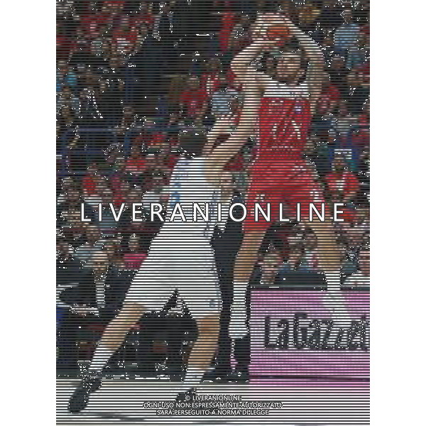 LBA Lega Basket Serie A 2018/2019 Giornata 1 Milano - 07.10.2018 AIX Armani Echange Milano-Happy Casa Brindisi Nella Foto:Mike James /Ph.Vitez-Ag. Aldo Liverani
