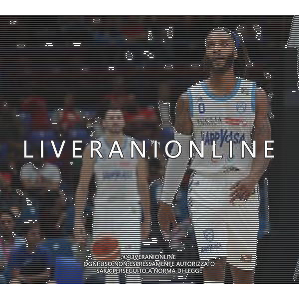 LBA Lega Basket Serie A 2018/2019 Giornata 1 Milano - 07.10.2018 AIX Armani Echange Milano-Happy Casa Brindisi Nella Foto:Adrian Banks /Ph.Vitez-Ag. Aldo Liverani