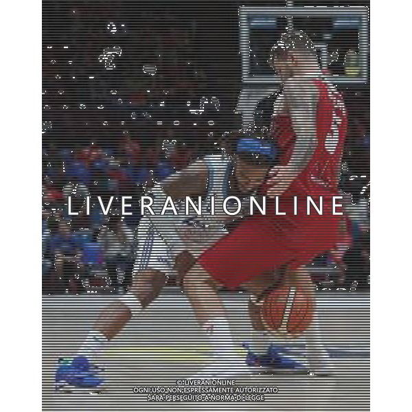 LBA Lega Basket Serie A 2018/2019 Giornata 1 Milano - 07.10.2018 AIX Armani Echange Milano-Happy Casa Brindisi Nella Foto:Adrian Banks - Vladimir Micov /Ph.Vitez-Ag. Aldo Liverani