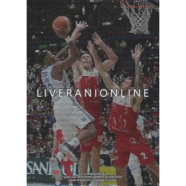 LBA Lega Basket Serie A 2018/2019 Giornata 1 Milano - 07.10.2018 AIX Armani Echange Milano-Happy Casa Brindisi Nella Foto:Wes Clark /Ph.Vitez-Ag. Aldo Liverani
