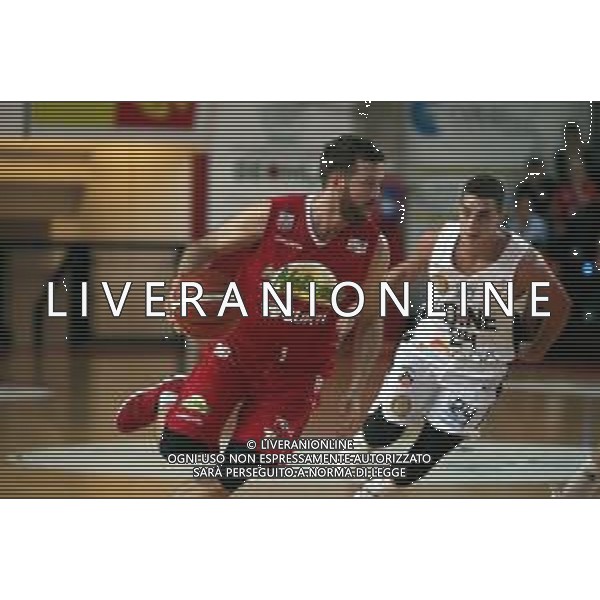 Imola 7 Ottobre 2018 Palaruggi nella FotoFans Robert Fultz e Penna Udine - Le Naturelle Imola Basket – GSA Udine Serie A2 ©SANNA / AGENZIA ALDO LIVERANI SAS