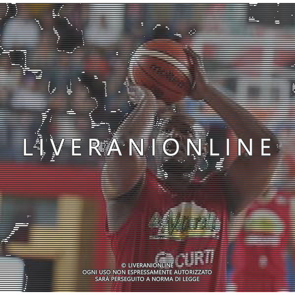 Imola 7 Ottobre 2018 Palaruggi nella Foto Raymond Benjamin - Le Naturelle Imola Basket – GSA Udine Serie A2 ©SANNA / AGENZIA ALDO LIVERANI SAS