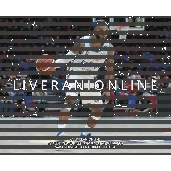 LBA Lega Basket Serie A 2018/2019 Giornata 1 Milano - 07.10.2018 AIX Armani Echange Milano-Happy Casa Brindisi Nella Foto:Banks Adrian /Ph.Vitez-Ag. Aldo Liverani