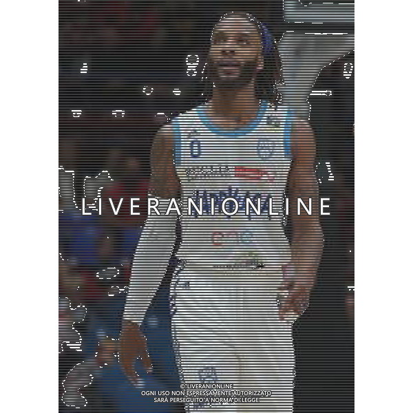 LBA Lega Basket Serie A 2018/2019 Giornata 1 Milano - 07.10.2018 AIX Armani Echange Milano-Happy Casa Brindisi Nella Foto:Banks Adrian /Ph.Vitez-Ag. Aldo Liverani