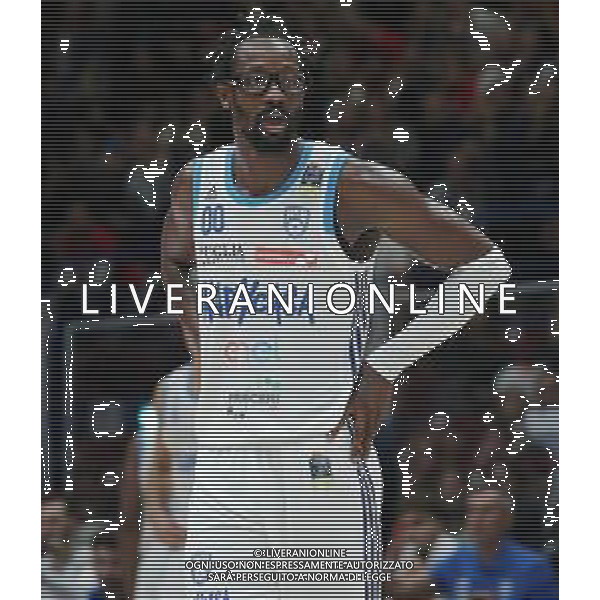 LBA Lega Basket Serie A 2018/2019 Giornata 1 Milano - 07.10.2018 AIX Armani Echange Milano-Happy Casa Brindisi Nella Foto:Brown John /Ph.Vitez-Ag. Aldo Liverani