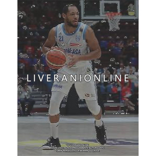 LBA Lega Basket Serie A 2018/2019 Giornata 1 Milano - 07.10.2018 AIX Armani Echange Milano-Happy Casa Brindisi Nella Foto:Chappell Jeremy Lamar /Ph.Vitez-Ag. Aldo Liverani