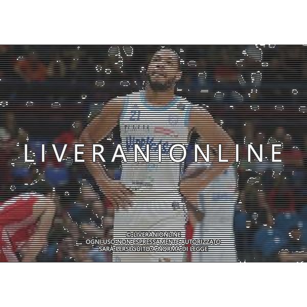 LBA Lega Basket Serie A 2018/2019 Giornata 1 Milano - 07.10.2018 AIX Armani Echange Milano-Happy Casa Brindisi Nella Foto:Chappell Jeremy Lamar /Ph.Vitez-Ag. Aldo Liverani